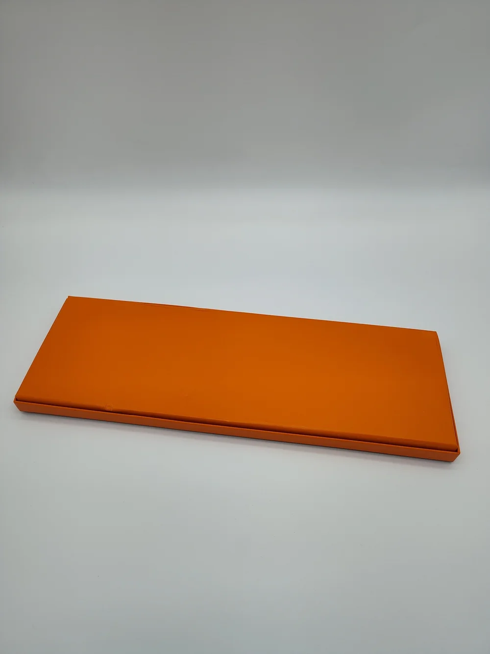 HERMÈS Paris Long Gift Box w Tissue Receipt Sleeve UV Verified Packaging 15in